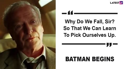 Hollywood News Michael Caine S Best Quotes As Alfred From The Dark Knight Trilogy Latestly