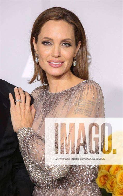 Angelina Jolie Bei Der Verleihung Der 86 Academy Awards Am 02032014