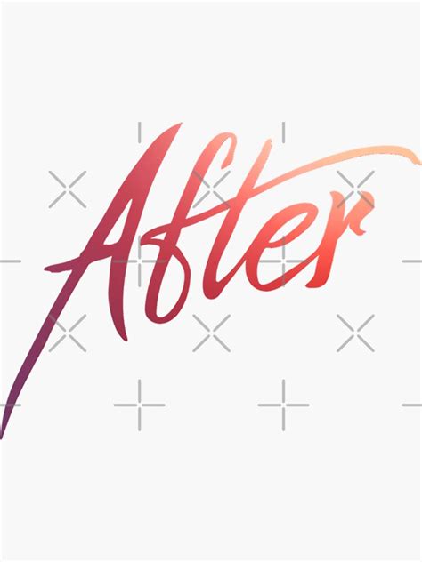 After Movie Sticker For Sale By Letissiando Redbubble