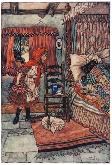 grimm s fairy tales charles folkard 1911 fairytale art fairy tales fairytale illustration