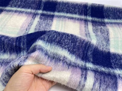 Mohair Wool Fabric By The Yard Etsy