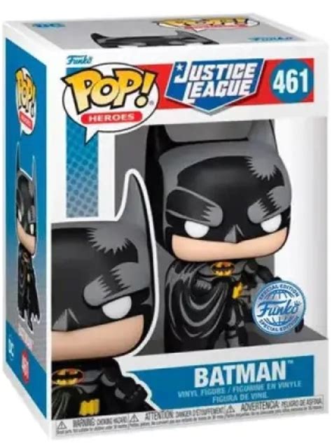 Justice League Batman Funko Pop 461 Special Edition Heroes
