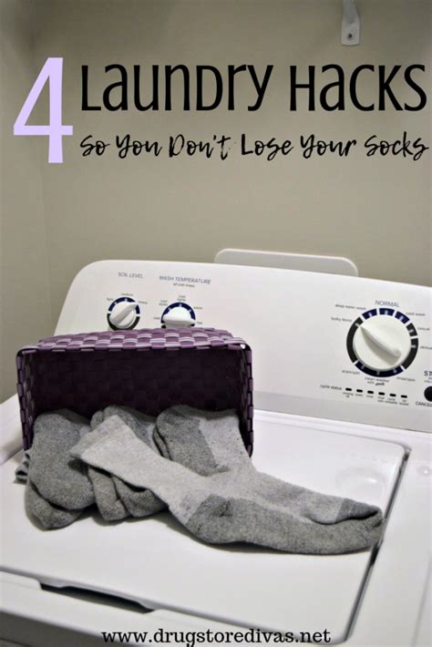 4 Laundry Hacks So You Dont Lose Your Socks Drugstore Divas