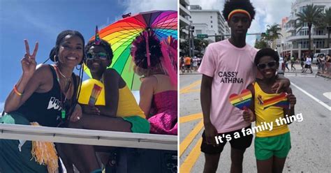 Dwyane Wade S Year Old Son Zion Surrounded By Love Support During Gay Pride Event In Miami