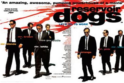 An awesome selection of alternate movie poster art for quentin tarantino's 1st film reservoir dogs from some of the best graphic designers in the world. RESERVOIR DOGS - lets go to work Poster | Sold at ...