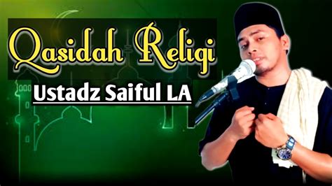 Lagu Religi Terbaru 2022 Ustadz Saiful La Youtube