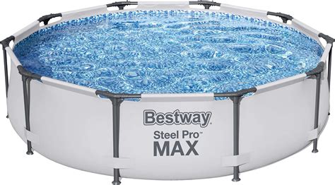 Bestway Steel Pro Frame Swimming Pool With Pump 10 Feet X 30 Inch