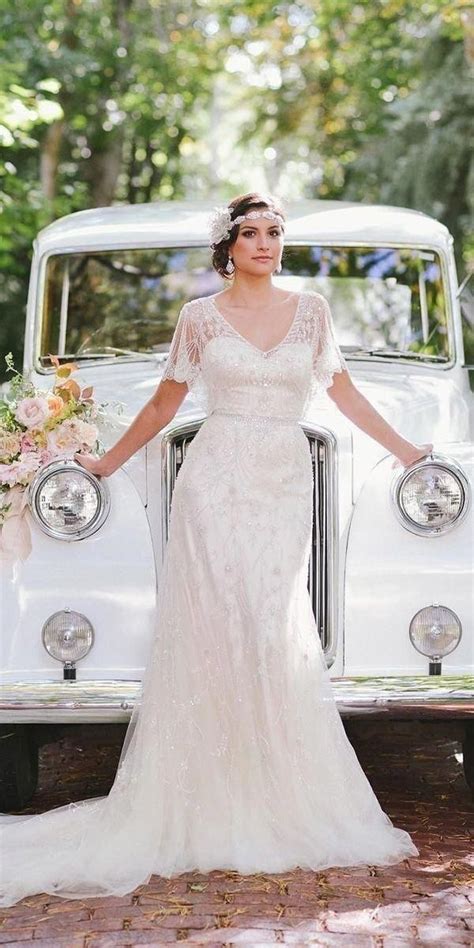 Vintage Inspired Wedding Dresses That Will Take You Back In Time Lace