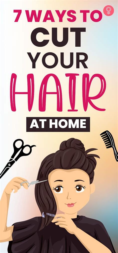 7 Ways To Successfully Trim Your Hair Or Your Partner’s Hair At Home Cut Hair At Home Easy
