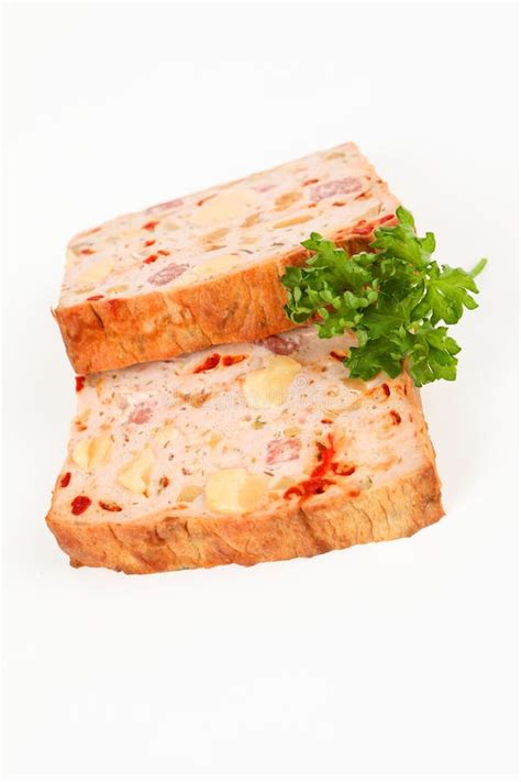 Two Slice Of Meatloaf Stock Photo Image Of Food Loaf 88342744