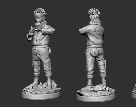 Naruto For 3d Printing By Ofelipeleite · 3dtotal · Learn Create Share