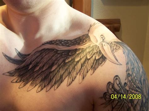 American Eagle Tattoo Shoulder Chest Chris Flickr