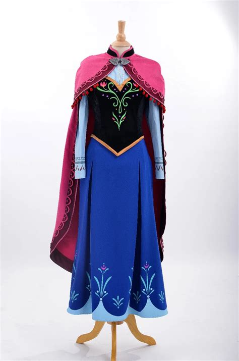 Custom Made Anna Princess Dress Anna Luxury Cosplay Cotume Anna Costume For Adult Women