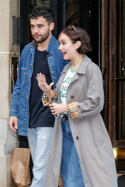 Olivia Cooke Out With Her Boyfriend Christopher Abbott In Paris