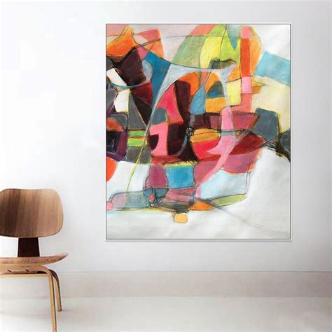 Abstract Oil Painting Large Wall Art Canvas Contemporary Etsy