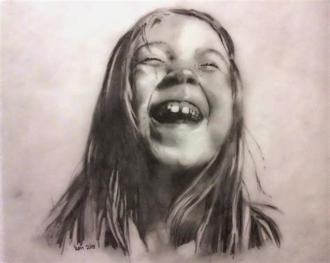 Happiness Drawing By Luis Leon