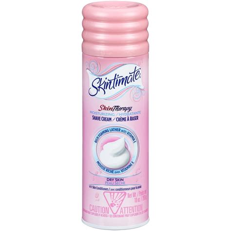 Skintimate Womens Moisturizing Shave Cream Dry Skin 10 Oz Walmart