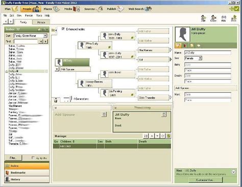 Family tree maker is an application. Family Tree Maker 2012