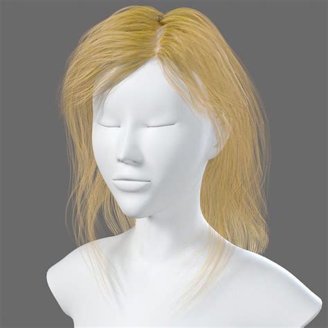 Hairstyle 3d Models Download Free3d