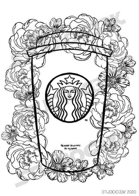 Kleurplaat Starbucks Logo Leukekleurplatennl Kleurplaten Images And Porn Sex Picture