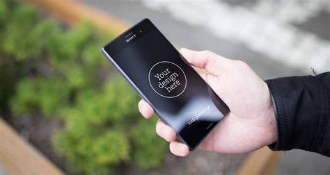 psd sony mobile phone mockups  psd indesign ai