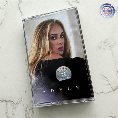 Adele Compilation 15songs Cassette Tape Shopee Philippines