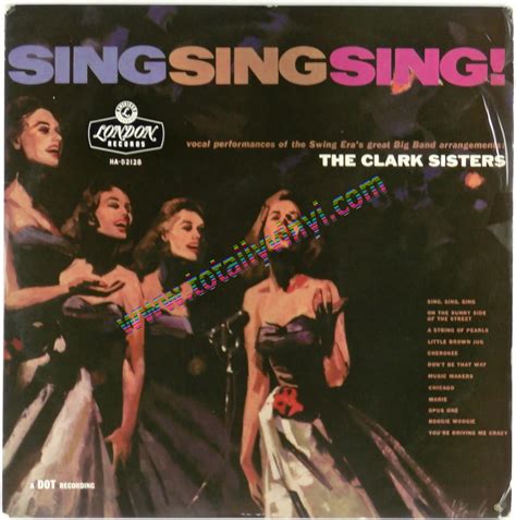 Totally Vinyl Records Clark Sisters The Sing Sing Sing Lp