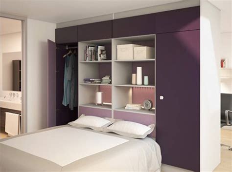 Le lit escamotable 2 places est un modèle d'armoire lit avec un couchage pour deux personnes. 15 idées de dressing pour un petit appartement - Page 2 sur 3