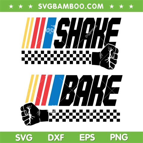 shake and bake besties svg png
