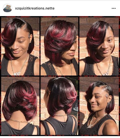 Quick Weave Bob Styled By Me Instagram Te Bob