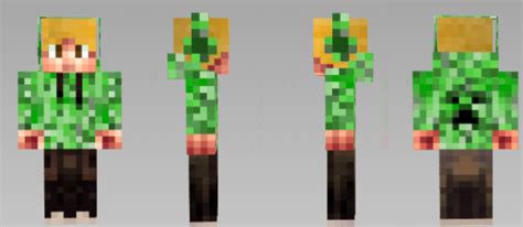 Minecraft Creeper Boy V 11 Skins Mod Für Minecraft Modhosterde