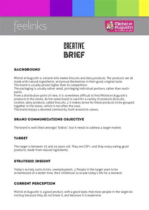 Design creative briefs set design teams up for success by ensuring designers understand the brand and the target customer as well as elements like tone, look and feel, and desired reaction. creative brief template - Google Search | Graphic design ...