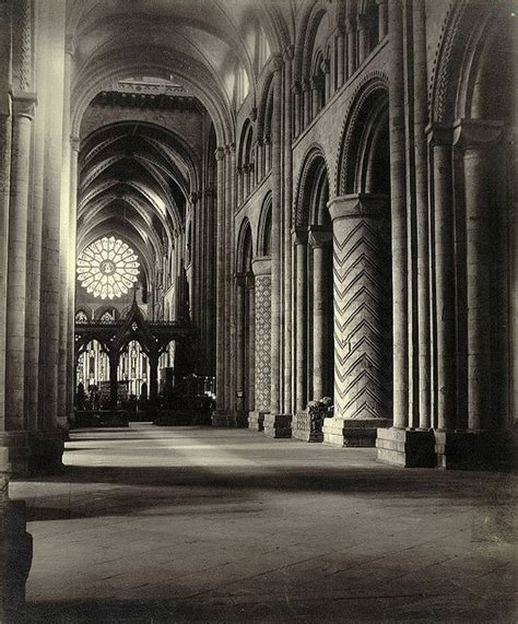 Durham Cathedral Interior Collection A D White Architectural