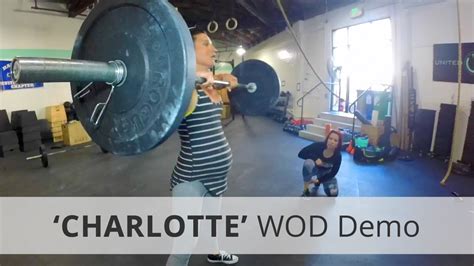 Charlotte Crossfit Wod Pregnant Highlights Youtube