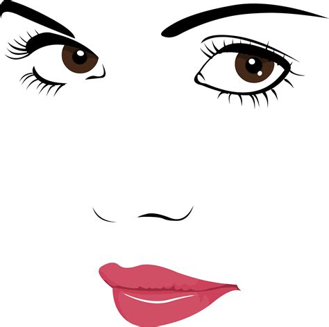 Download Face Portrait Woman Clip Art Womanface Clipart Png Image With No Background