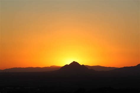 The Turning Of Generations Wordless Wednesday Sunset Over Phoenix