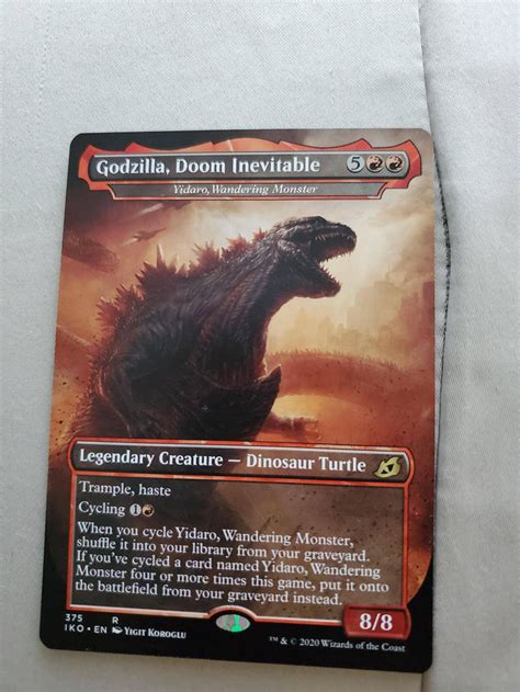 As you can see from the rad examples above, the godzilla characters will feature on legitimate, usable, and powerful magic cards. Knew I just had to get my hands on the shin godzilla mtg card when the toho promotion was ...