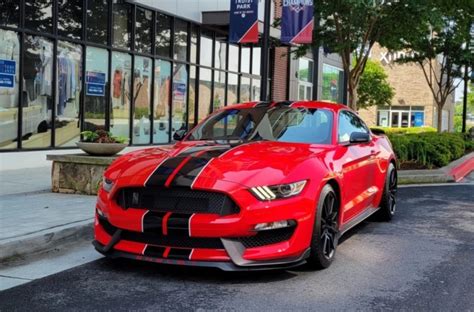 For Sale 2018 Ford Mustang Shelby Gt350 J0370 Race Red Black