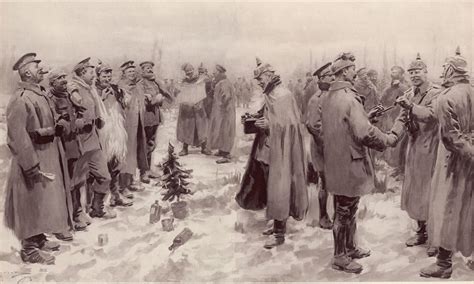 Tdih December 24 1914 World War I The Christmas Truce Begins