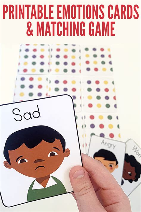 Free Printable Emotions Flashcards Pdf Printable Templates
