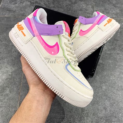 The latest iteration of bruce kilgore's famed silhouette. Giày Nike Air Force 1 Shadow 'Beige' Pale Ivory Nữ Giá Rẻ