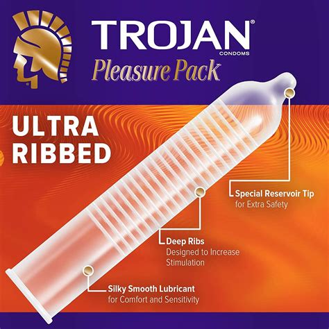 Trojan Pleasure Variety Pack Lubricated Condoms Count Klatchit