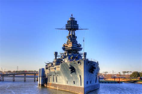 Battleship Texas At San Jacinto Monument Texas Photo And Information