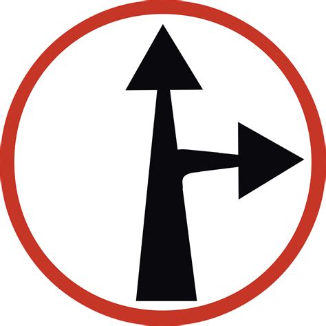 Arrow Direction Road Sign Png Picpng