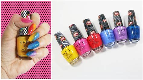 Opi Pop Culture Collection Reviewing The Comic Book Inspired