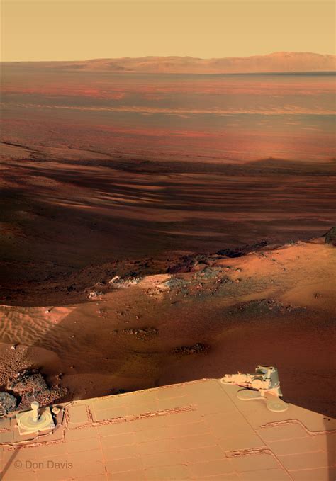 Ramblings Peterfries Martian Sunset Nasas Opportunity