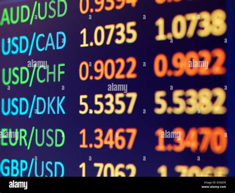 Currency Exchange Hi Res Stock Photography And Images Alamy