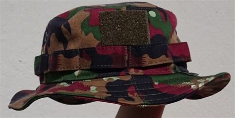 Recce Hat Boonie Alpenflage Schweizswiss T83 Camouflage Made In