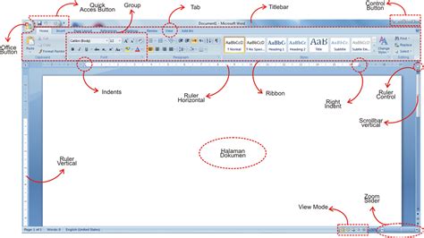 Untuk membuka lembar kerja baru open: Fungsi Toolbar Pada Microsoft Word 2010 - dspowerup