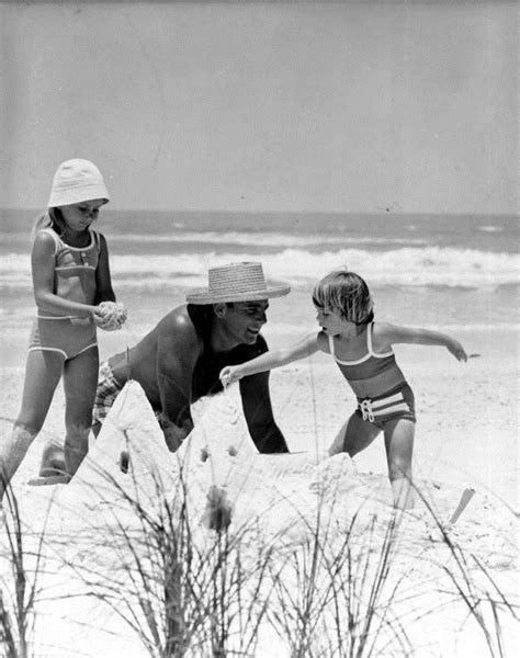 Florida Memory • Two Girls Building A Sandcastle At The Beach Marco